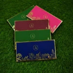 Golden foil envelop customised printed for shadhi business professional wedding