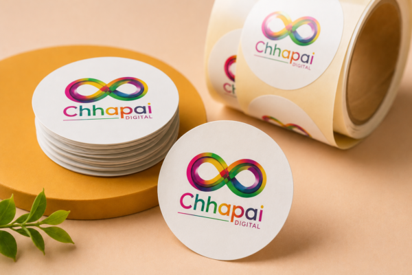 round stickers for business or personal use at cheap price
