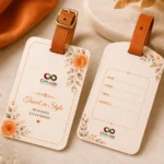 Custom Wedding Luggage Tags
