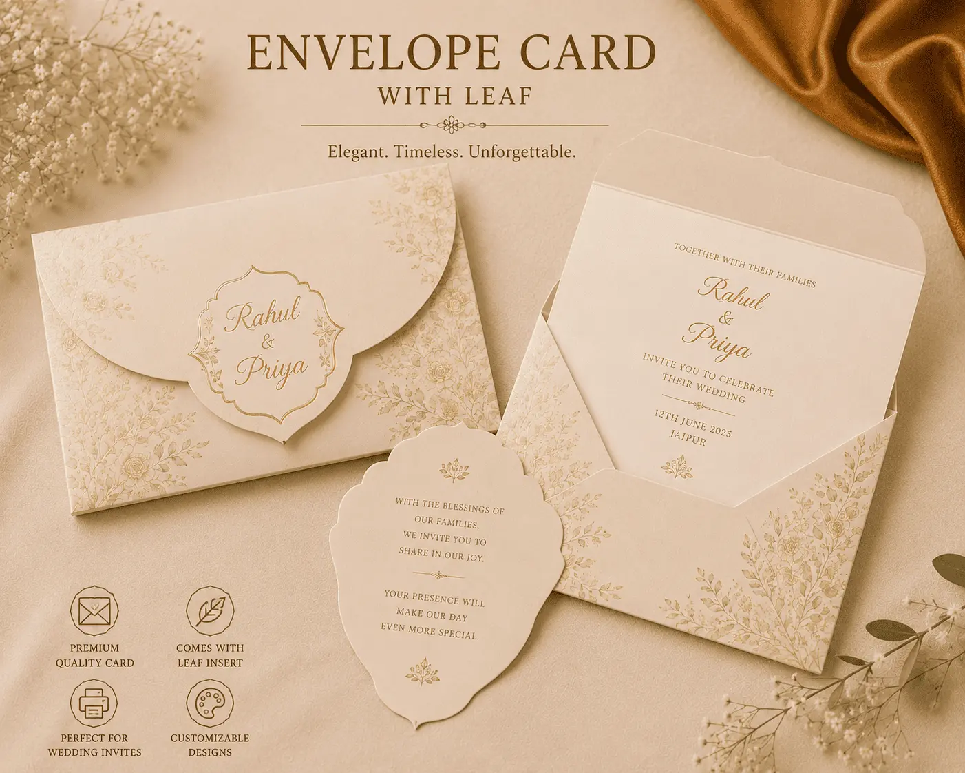 Envelope Invitation Cards