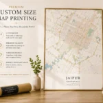 Custom Size Map Printing