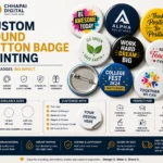 chhapai digitals custom round badge